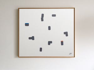 Jack Vissers - Something's Happening (Grey) - acryl op paneel kopen? Bied vanaf 145!