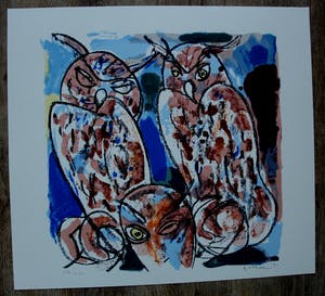 Anton Vrede - Zeefdruk - 1991 kopen? Bied vanaf 59!