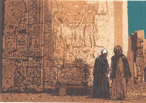 Simon Koene - In de grote tempel van Karnak (Egypte) kopen? Bied vanaf 25!