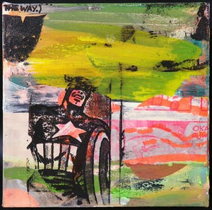 George Heidweiller - Gemengde techniek op doek, The Way kopen? Bied vanaf 1!