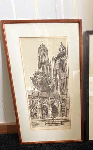 Marius Johannes Janssen - Utrecht, Kloostergang Dom verkocht voor € 35!