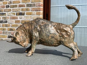 Pierre Chenet - Bronzen stier kopen? Bied vanaf 300!