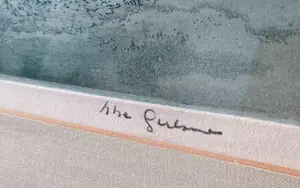 Abe Gerlsma - Ingelijste kleurenets, Iere Moarn kopen? Bied vanaf 80!