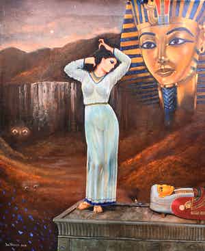 Jean Thomassen - C4661-1 - Voice of Egypt verkocht voor € 250!