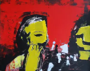 Herman Brood - Kleurenzeefdruk SCHAKERS Handgesigneerd kopen? Bied vanaf 329!