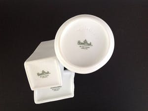 Rosenthal - Rosenthal Do not Litter Collection 3 Vazen wit biscuit (mat) porselein kopen? Bied vanaf 69!