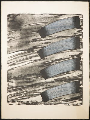 Henk de Vroom - Ets en aquatint, Abstracte compositie kopen? Bied vanaf 1!
