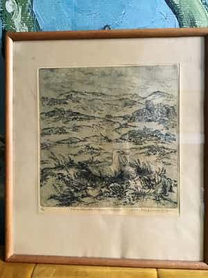 Antonius Cornelis Ninaber van Eyben - Broedende zilvermeeuw verkocht voor € 45!