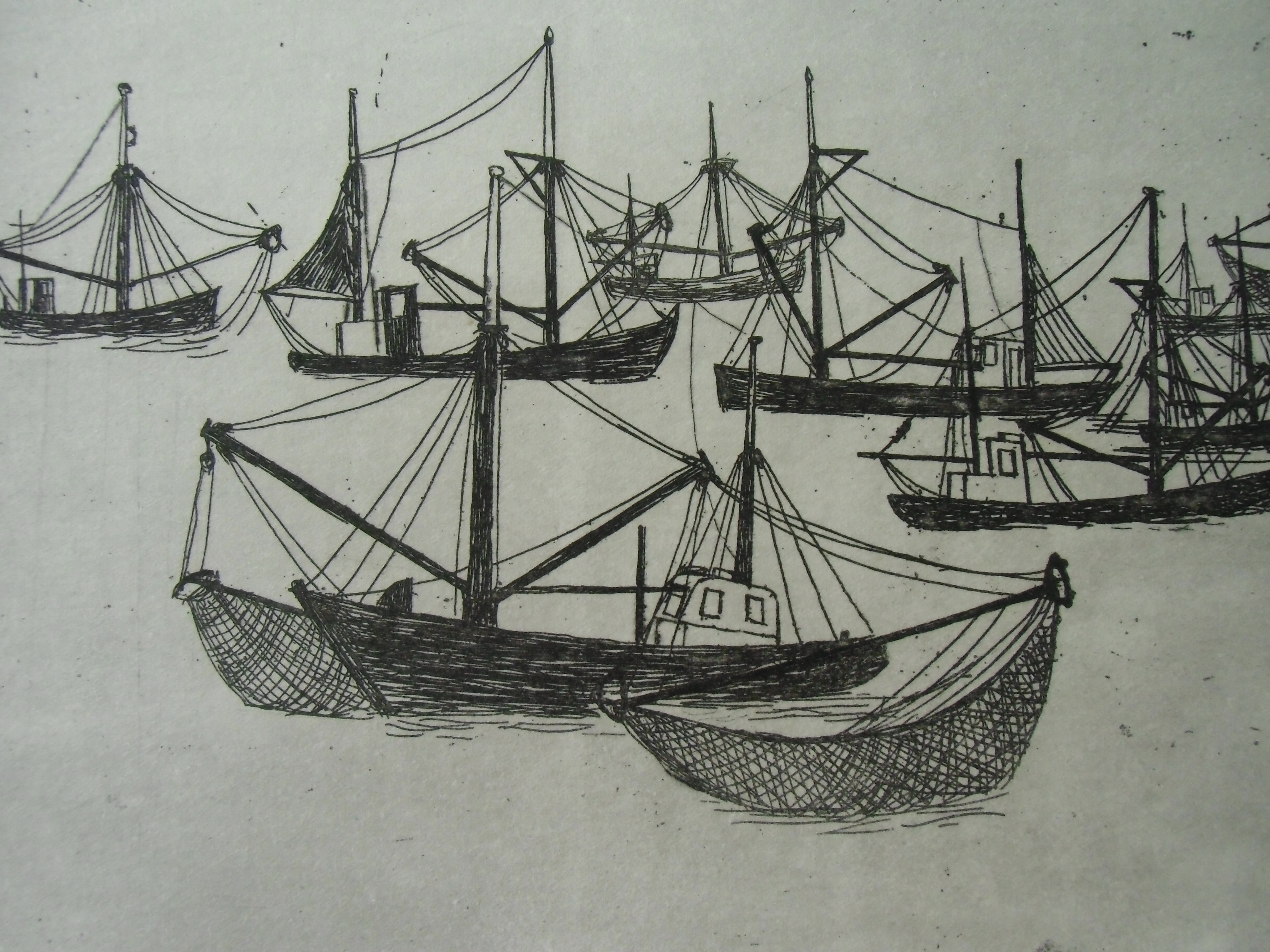 Jos van den Berg - GARNALENVISSERS /// ETS VAN JOS VAN DEN BERG kopen? Bied vanaf 50!