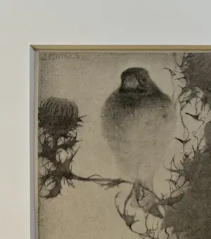 Jan Mankes - Originele Heliogravure - Puttertje op Tak 1923 kopen? Bied vanaf 175!