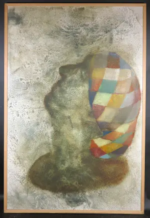 Eta Bender - Olieverf op doek, Hoofd - Ingelijst (Groot) kopen? Bied vanaf 1!