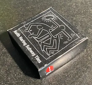 Keith Haring - "Subway" set (6 stuks) aardewerk onderzetters kaufen? Bieten Sie von 250!
