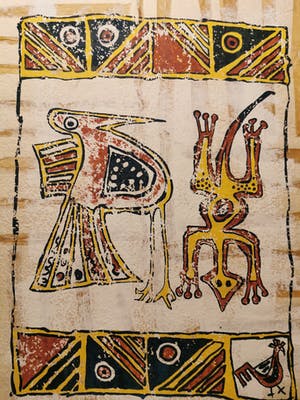 Carla Raadsveld - Afrikaans Zeefdruk- Zeer groot - kopen? Bied vanaf 50!