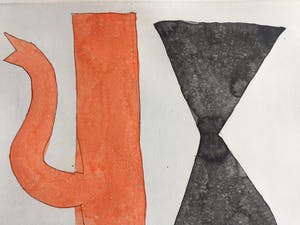 Klaas Gubbels - ets met aquarel ingekleurd ‘Soestdijk’ - 2014 kopen? Bied vanaf 275!