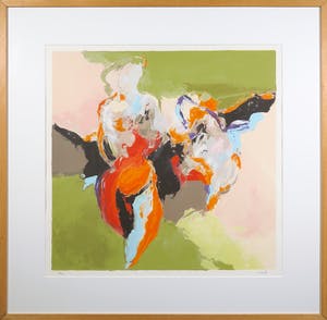 Peter Munnik - Zeefdruk, Zonder titel I - Ingelijst kopen? Bied vanaf 40!