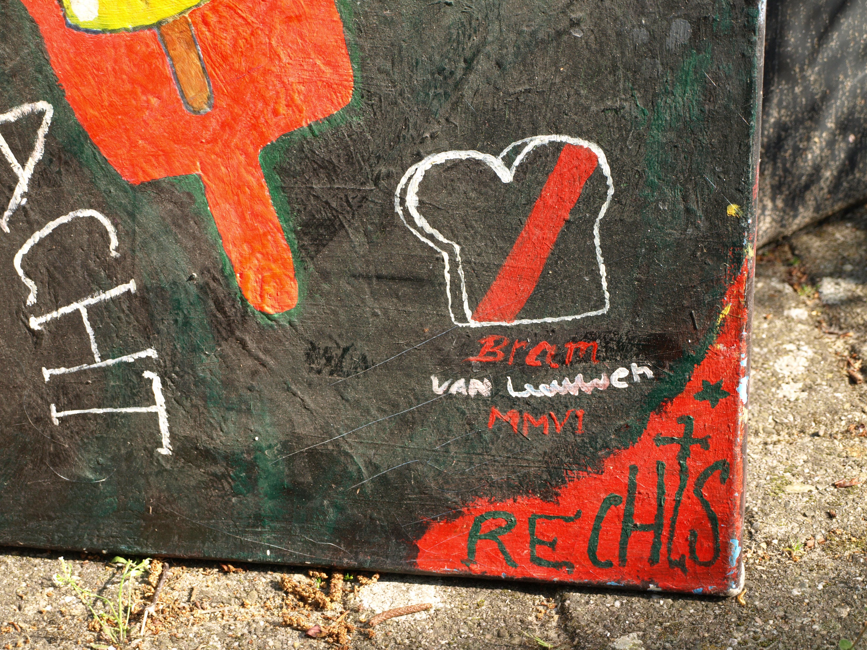 Niet of onleesbaar gesigneerd - Acrylverf op doek , Politics, it’s all a bunch of Bla Bla – 130 x 130 cm - 2006 kopen? Bied vanaf 1!