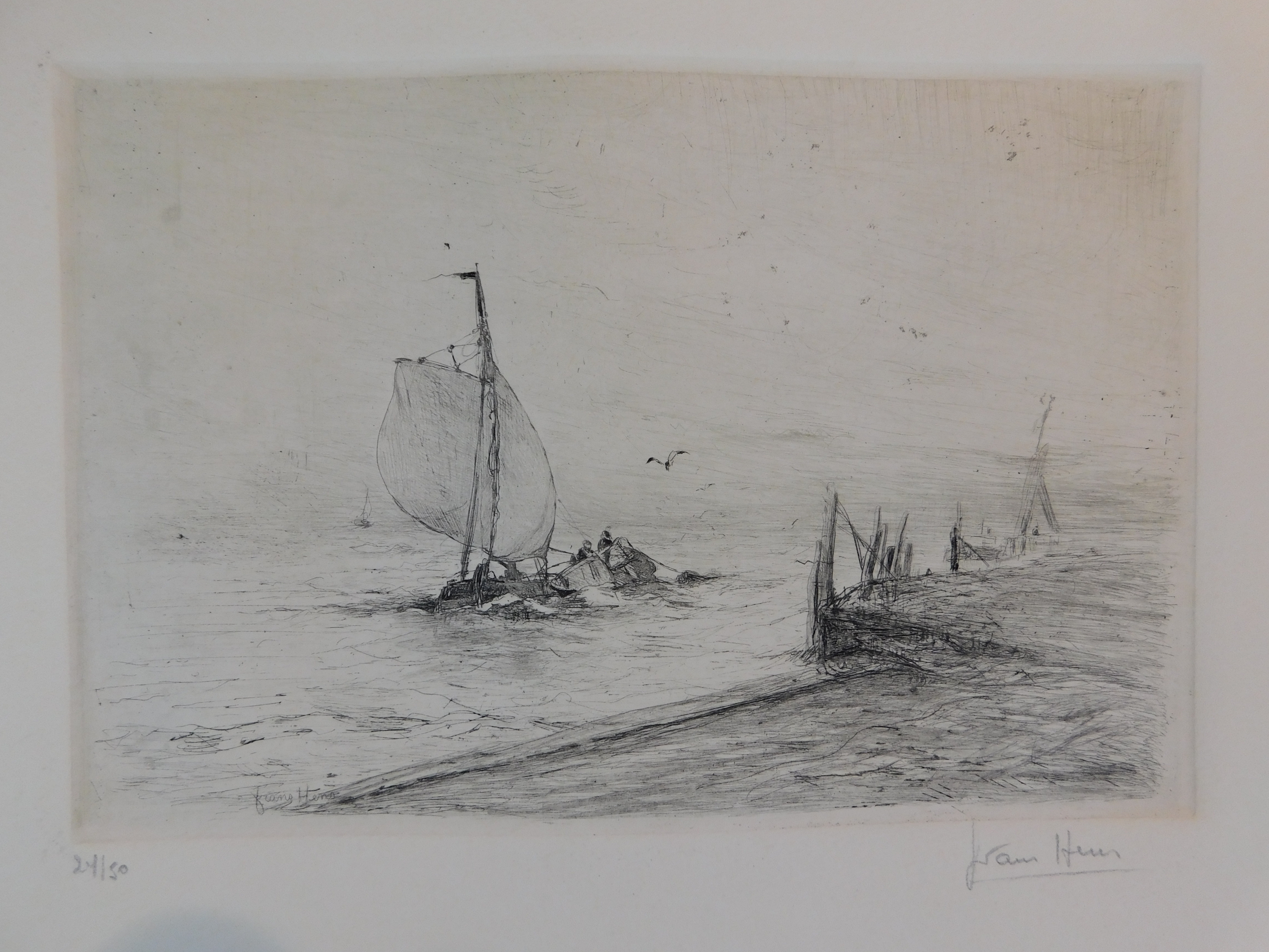 Frans Hens - Le Voilier en Mer kopen? Bied vanaf 25!