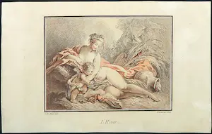 Antoine Duruisseau - Ets en crayonmanier, L'Hiver kopen? Bied vanaf 1!