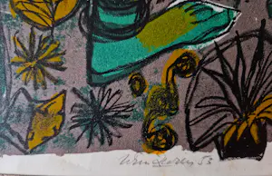 Wim Zwiers - Kleuren- lithografie "vrouwelijk naakt"- zeer kleine oplage (2/6) - 1953 kaufen? Bieten Sie von 57!