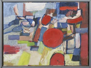 Ruud Cornelisse - Olieverf op doek, Vrouwen kopen? Bied vanaf 80!