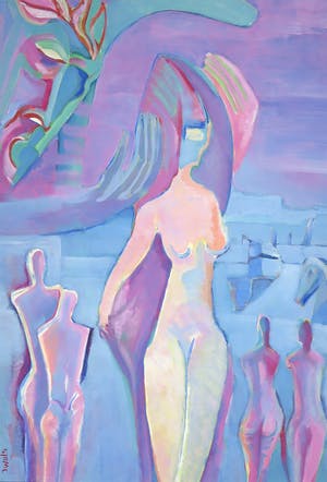 Joe Wols - Acryl op papier, Zonder titel kopen? Bied vanaf 35!
