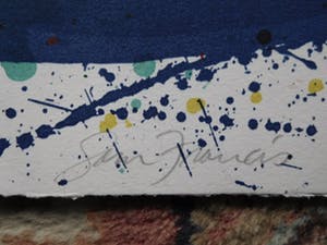 Sam Francis - "Mémoire de la Liberté" - Litho uit 1991 - gesigneerd en genummerd 96/100 kopen? Bied vanaf 2750!
