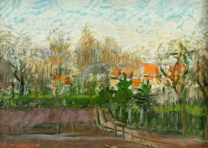 Romain Malfliet - Monumentale monografie & toegeschreven olieverfschilderij Oude Molen Delft kopen? Bied vanaf 85!