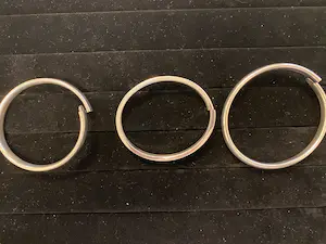 Lot van 3 Zilveren Slavenarmbanden kopen? Bied vanaf 45!