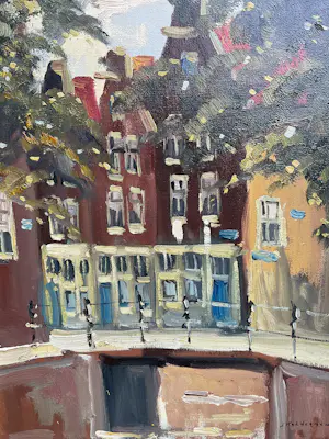 Jan Kelderman - Bloemmarkt Amsterdam kopen? Bied vanaf 60!