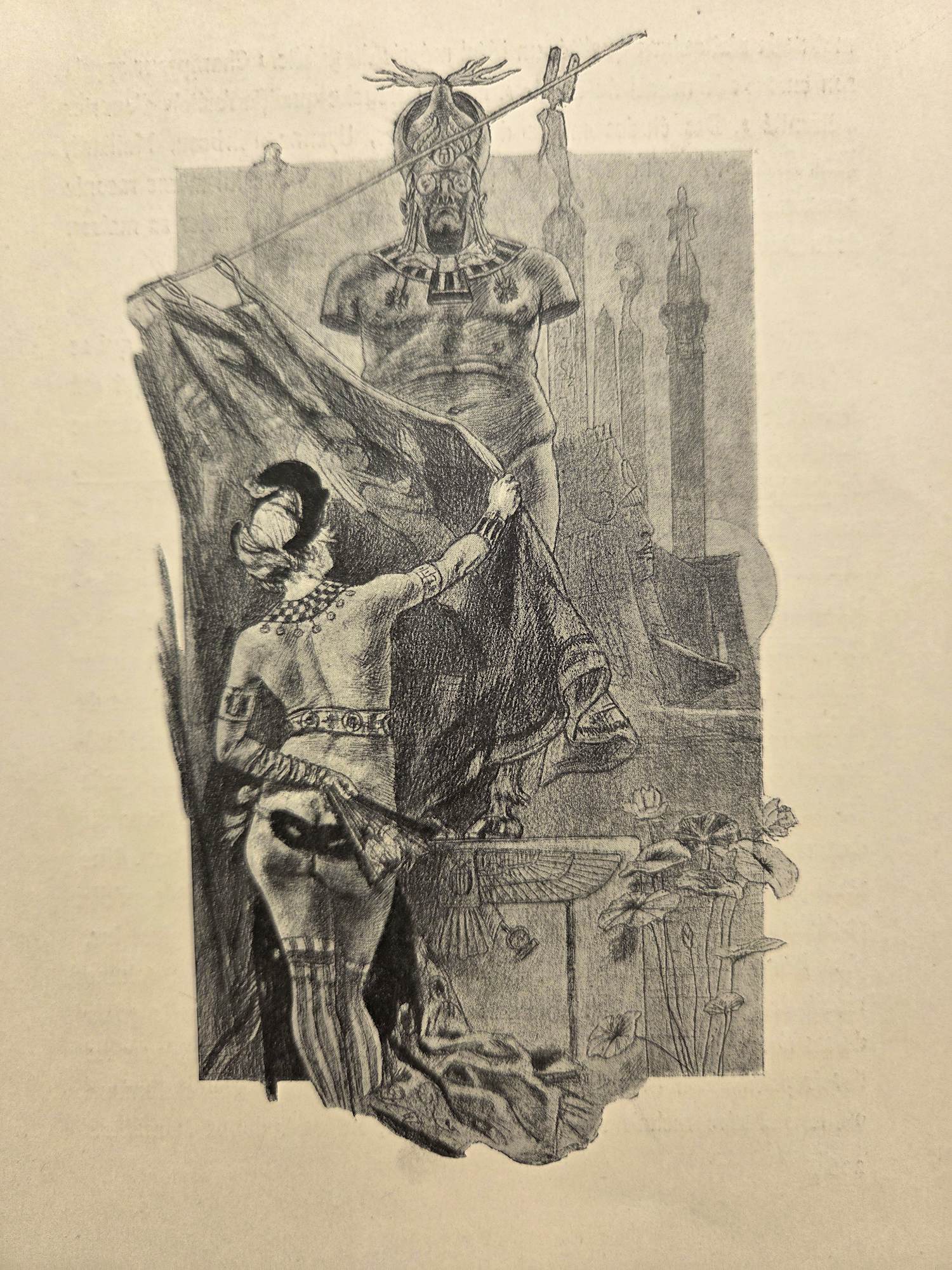 Felicien Rops - Fantasie. Erotische voorstelling. Naakt. kopen? Bied vanaf 59!