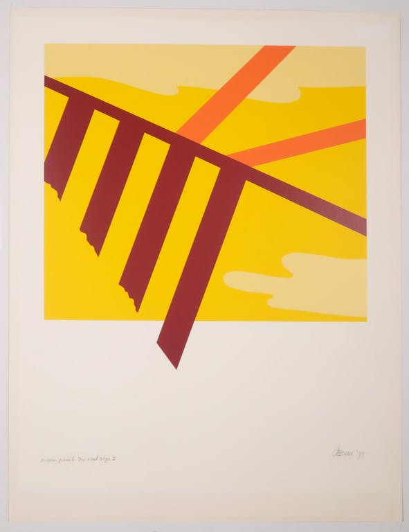 Josum Walstra - Josum Walstra: Zeefdruk, Wad sign II kopen? Bied vanaf 1!