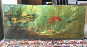Niet of onleesbaar gesigneerd - C3805-40 - Aquarium kopen? Bied vanaf 10!