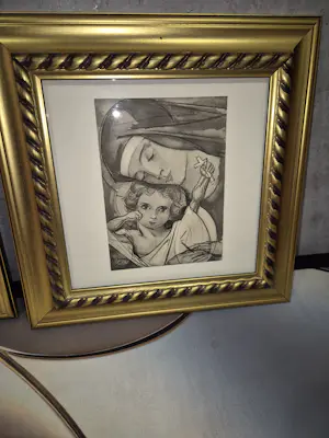 Jan Toorop - Behoorde te zijn.het geen mijn Vader is en de Neerziende Madonna kaufen? Bieten Sie von 35!