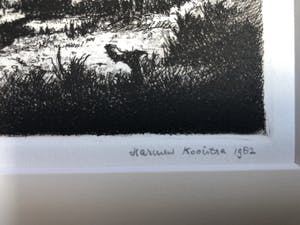 Harmen Kooistra - Landschap in onweer kopen? Bied vanaf 25!