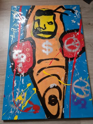 Espen Hagen - Origineel op doek - gesigneerd - 2007 kopen? Bied vanaf 1!