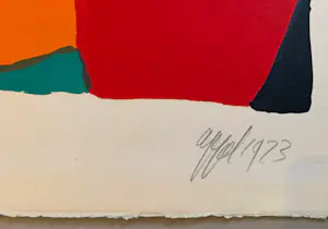 Karel Appel - Zeefdruk - 1973 kopen? Bied vanaf 1250!