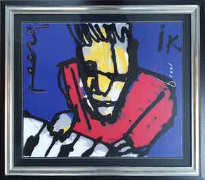 Herman Brood - Ik - Nieuw ingelijst (Groot) verkocht voor € 750!