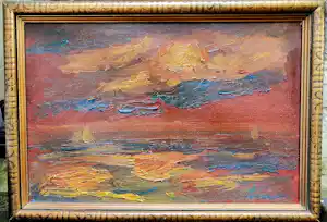 Constant Permeke - Avond op zee verkauft für € 1851!