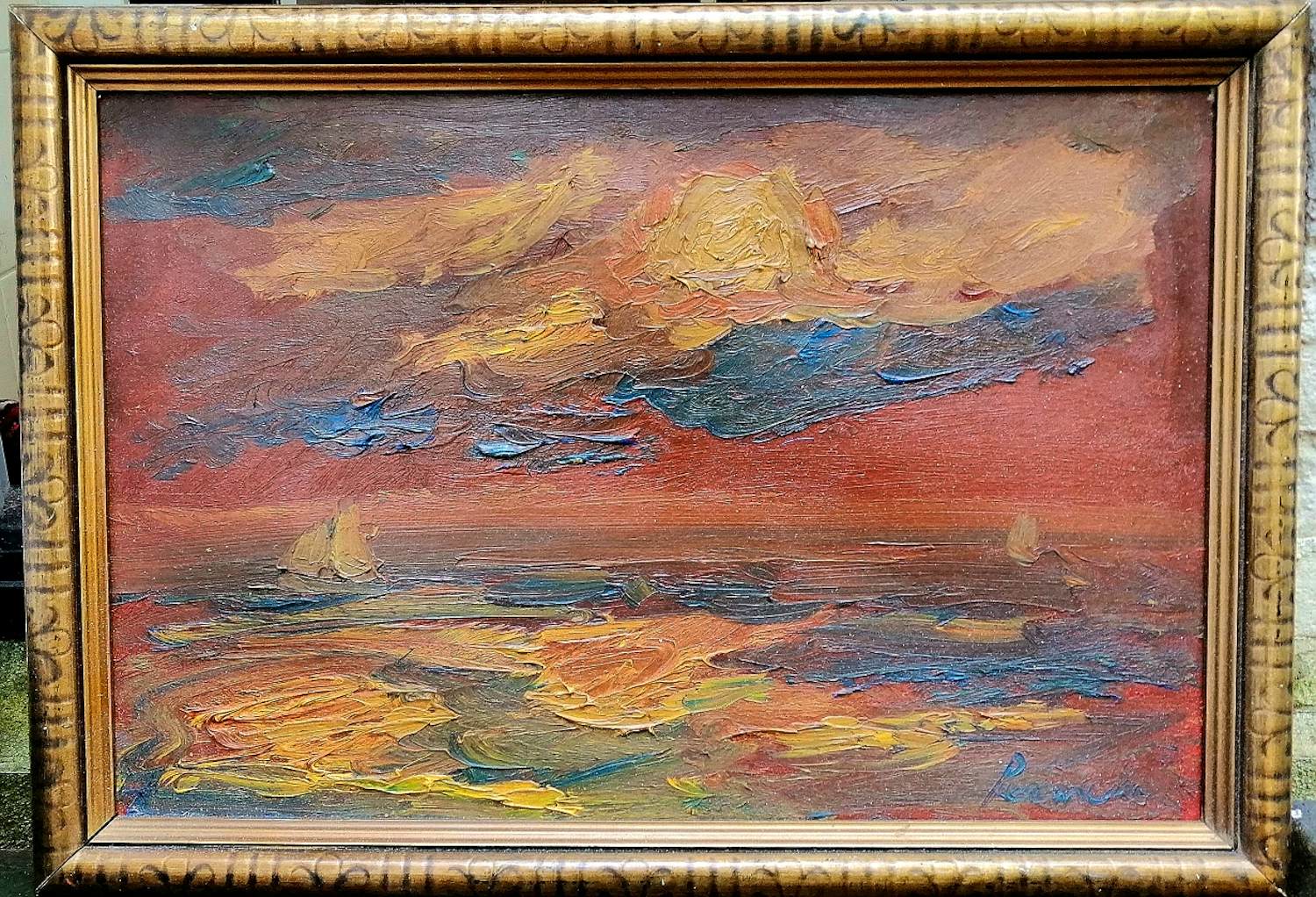 Constant Permeke - Avond op zee kopen? Bied vanaf 1250!