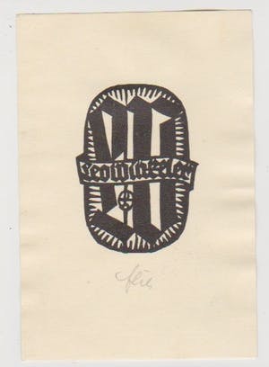 Hans Schulze - e.a: Lot van vijf handgesigneerde houtsnedes/linosnedes kopen? Bied vanaf 15!