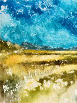 Eugène Eechaut - Wunderschönes abstraktes Aquarell von 1984 / Galerie Pfeiffer Brüssel kopen? Bied vanaf 50!