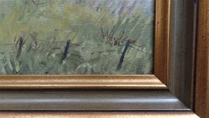 Wim van den Anker - Mars polder bij Lienden - Olieverf kopen? Bied vanaf 75!