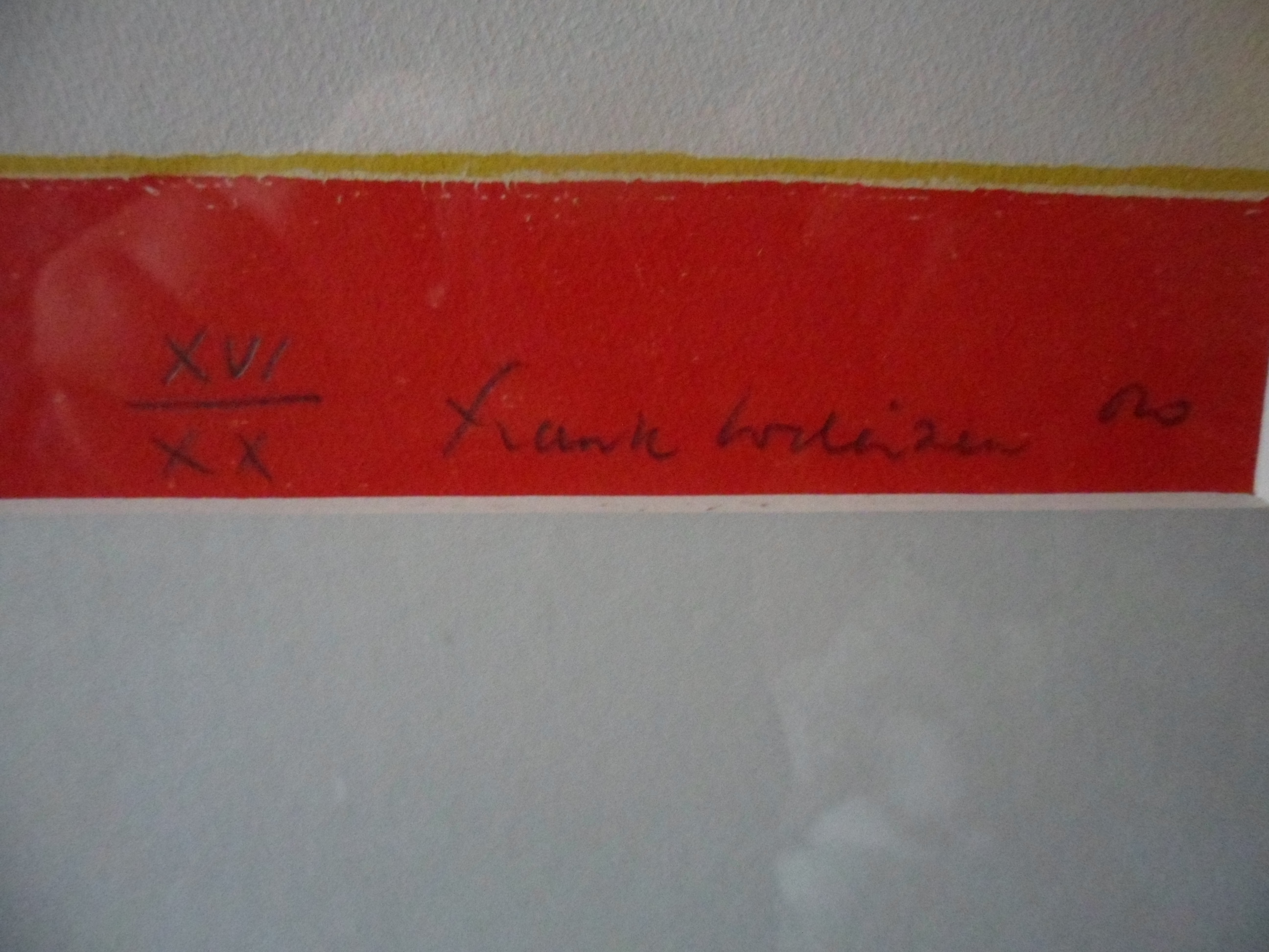 Frank Lodeizen - Zeefdruk, zonder titel kopen? Bied vanaf 40!