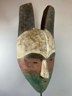 Igbo - 220334 African mask from the Igbo - Nigeria. kopen? Bied vanaf 45!
