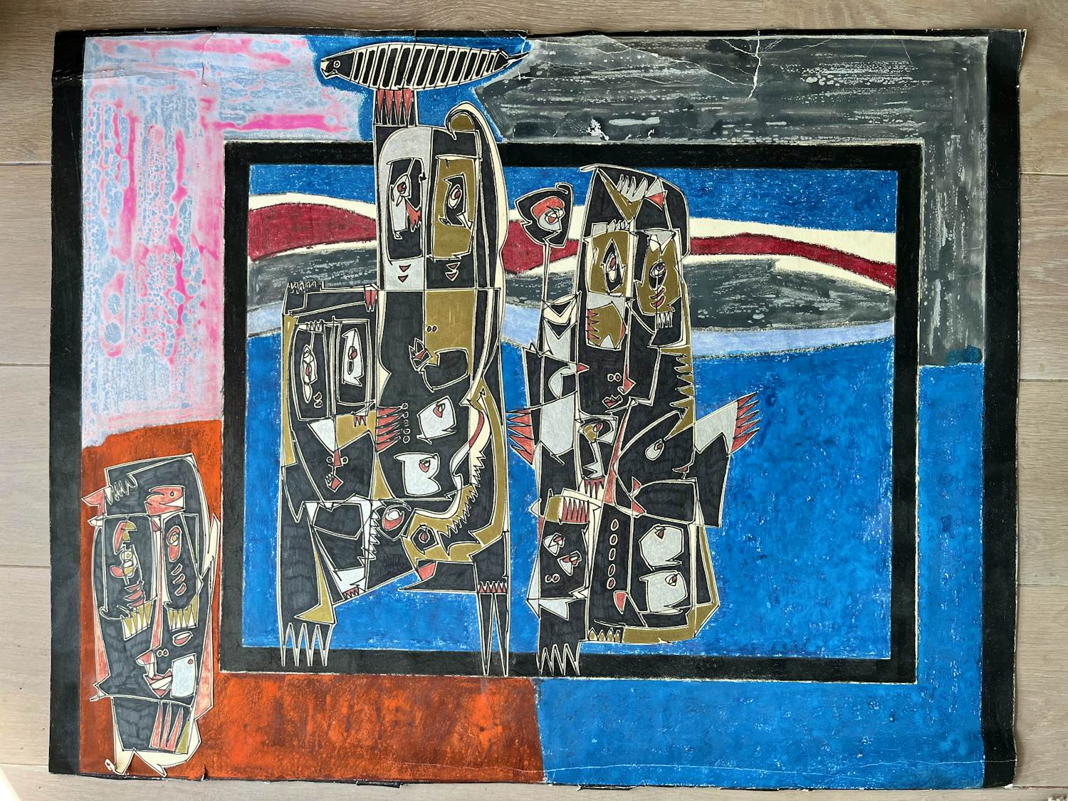 Eef de Weerd - Vluchtelingen stroom - 1983 kopen? Bied vanaf 275!