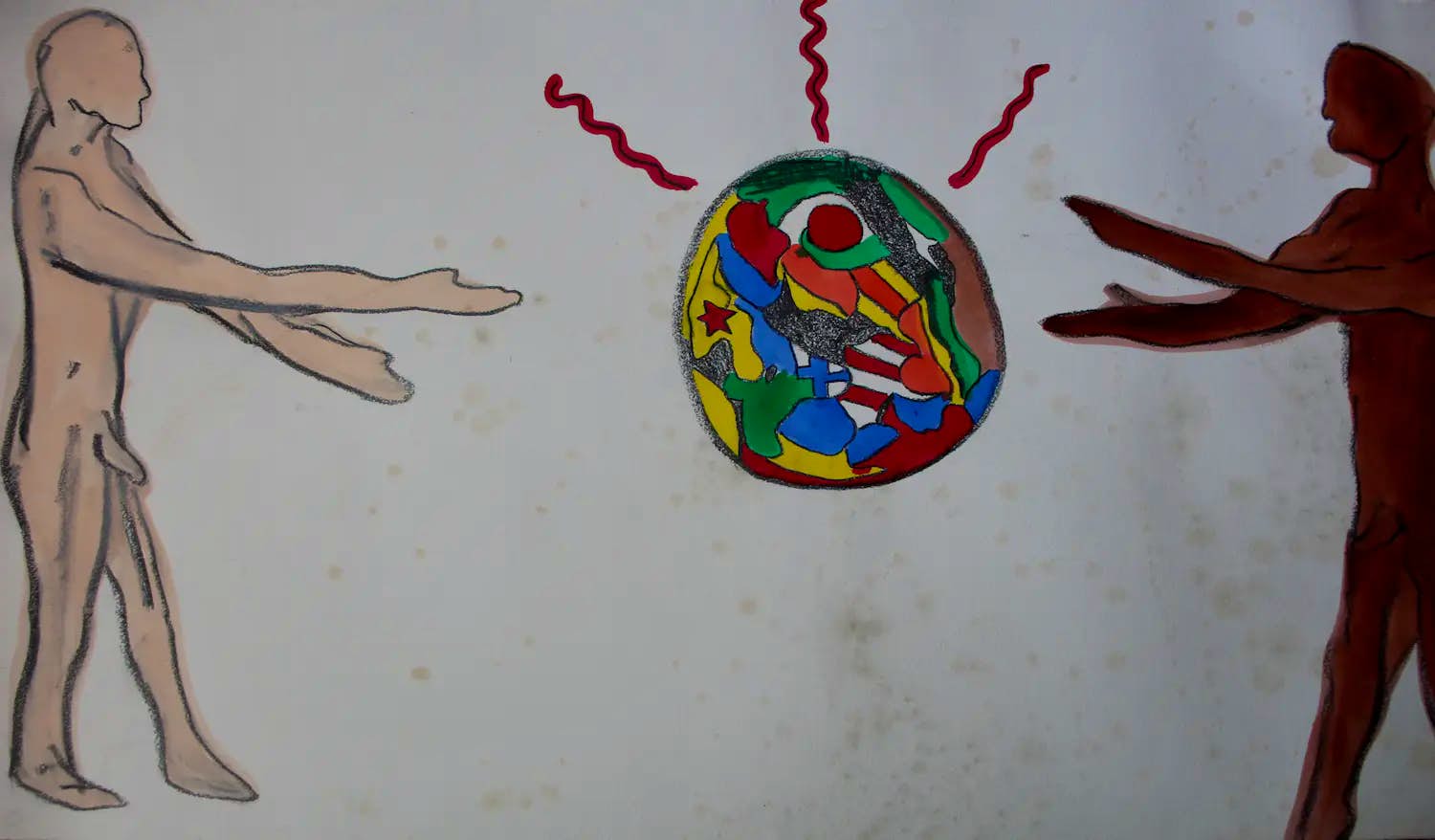 Ronnie Cutrone - Gemengde techniek op papier - 1976 kopen? Bied vanaf 199!