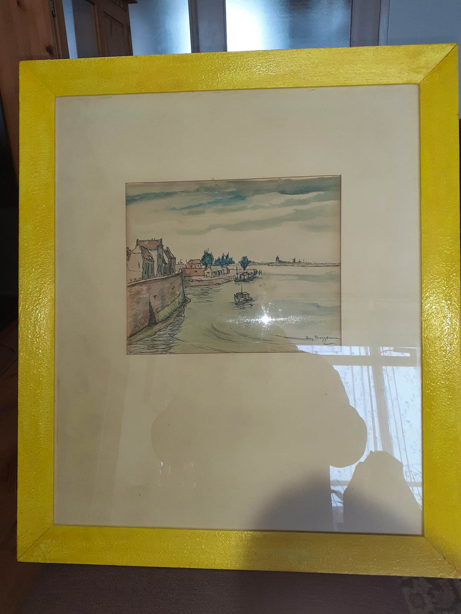 Niet of onleesbaar gesigneerd - Ary Baggerman Havenzicht kopen? Bied vanaf 1!