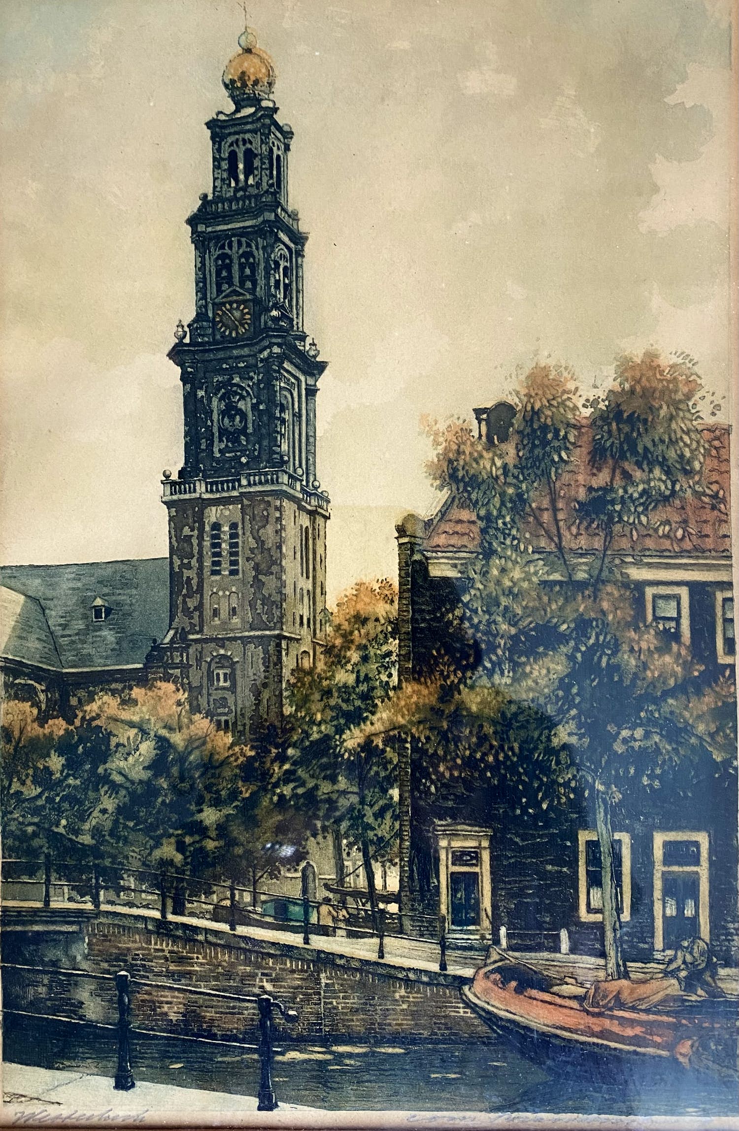 Cornelis Brandenburg - Westerkerk verkocht voor € 54!