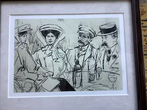 Jan Toorop - Groepsportret aan tafel kopen? Bied vanaf 1!