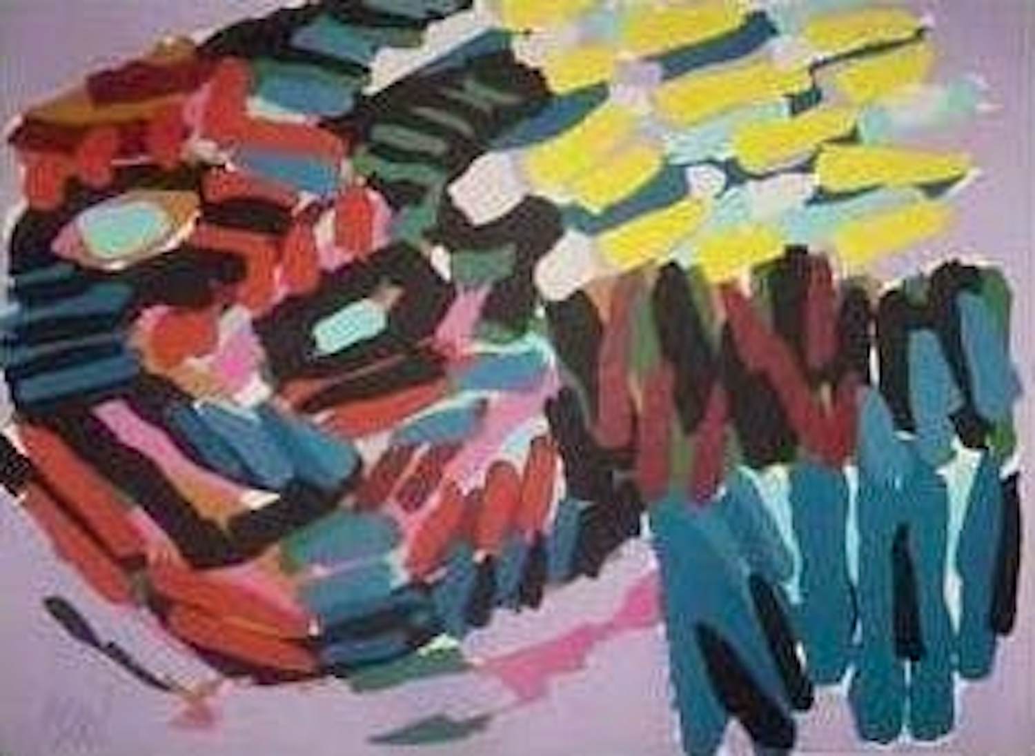 Karel Appel - Here I am again kopen? Bied vanaf 600!